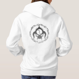 Das grundlegende mit Kapuze Sweatshirt sieben