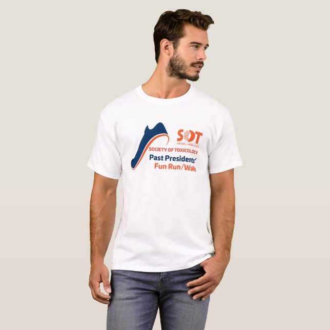 Das grundlegende Shirt der Männer - Fun Run auf di (Vorne ganz)