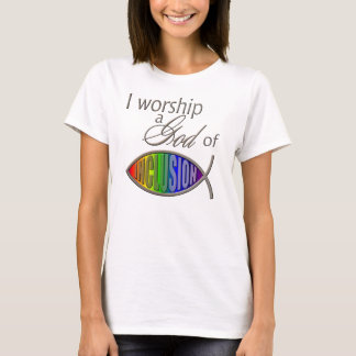 Das grundlegende T-Shirt der Frauen: Ich bete