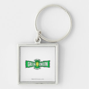 Das grüne Laternen-Korps - grünes Logo Schlüsselanhänger