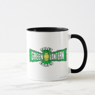 Das grüne Laternen-Korps - grünes Logo Tasse
