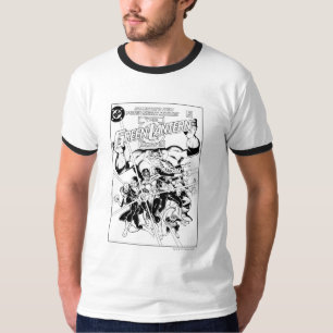 Das grüne Laternen-Korps, Schwarzweiss T-Shirt