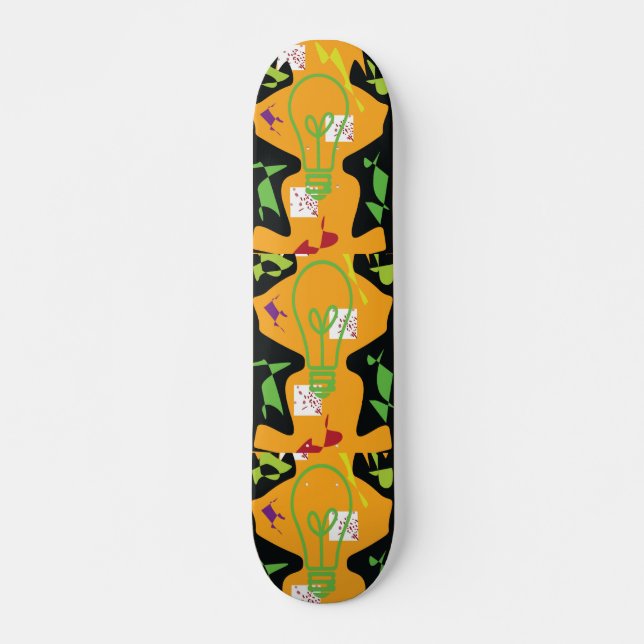 Das grüne Licht Skateboard (Vorne)