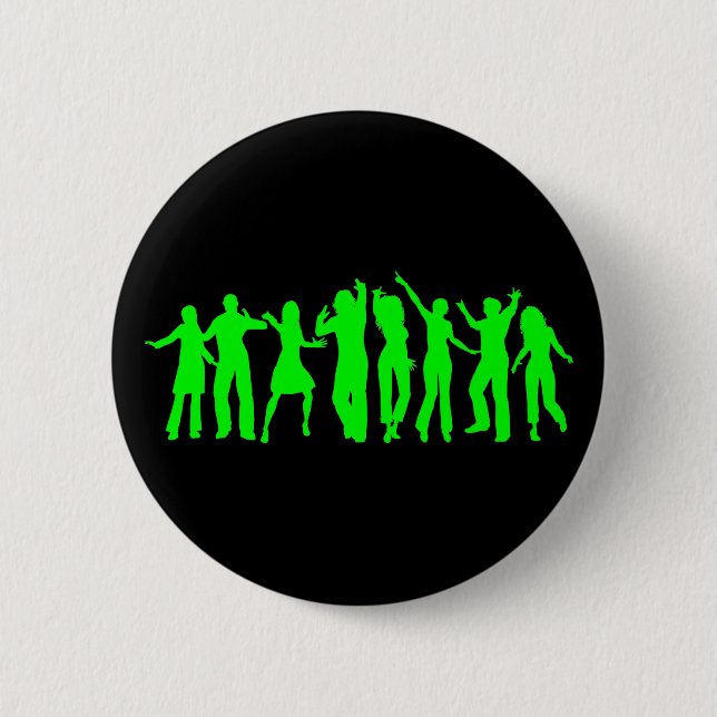 Das grüne Party Button (Vorderseite)