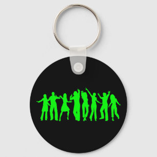 Das grüne Party Schlüsselanhänger
