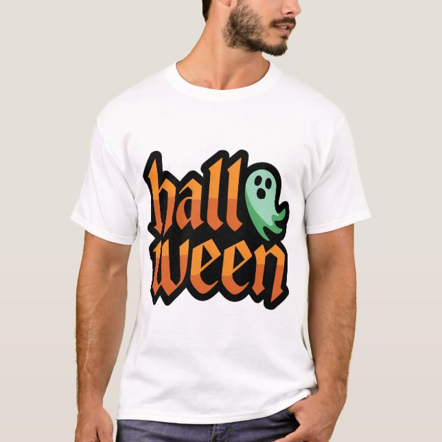 Das grüne Phantom | Halloween-Kultur T-Shirt (Vorderseite)