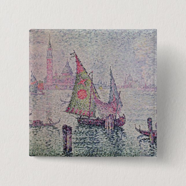 Das grüne Segel, Venedig, 1904 Button (Vorderseite)