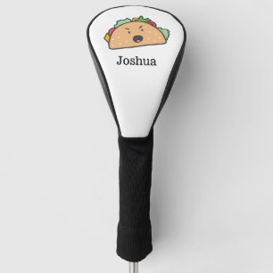 Das gry Taco Personalisiert Golf Headcover