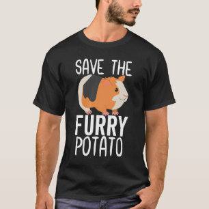 Das Guinea-Schweinefleisch von Furry Potato gerett T-Shirt