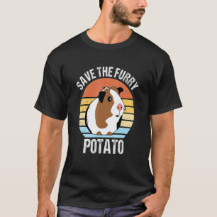 Das Guinea-Schweinefleisch von Furry Potato gerett T-Shirt