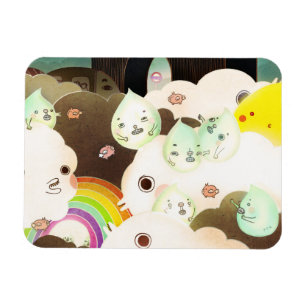 Das gute alte britische Wetter 2014 Magnet