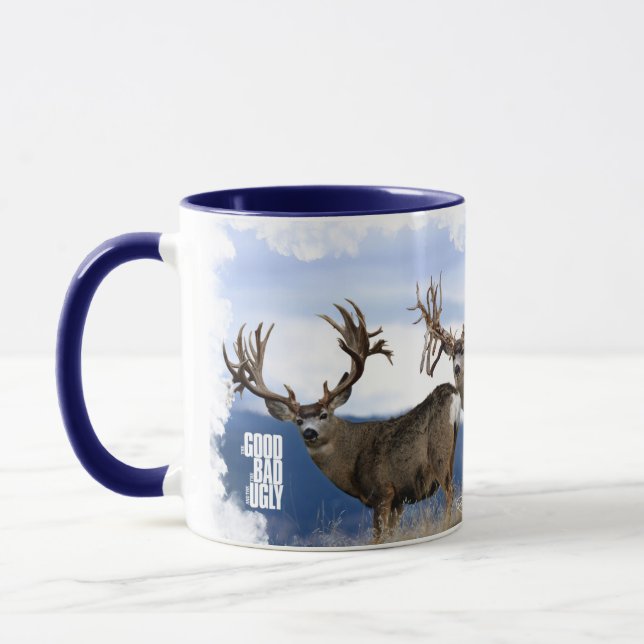 Das Gute die Schlechten und die Ugly Mule Tasse (Links)