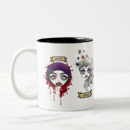 Das H.U.L. "Creepy Süssen" Zwei-Tonte Tasse