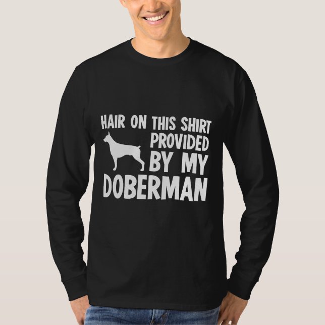 Das Haar meines Doberman T-Shirt (Vorderseite)
