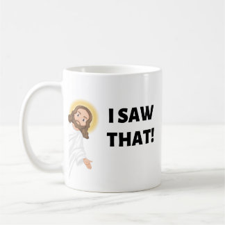 DAS HABE ICH GESEHEN! Jesus Tasse