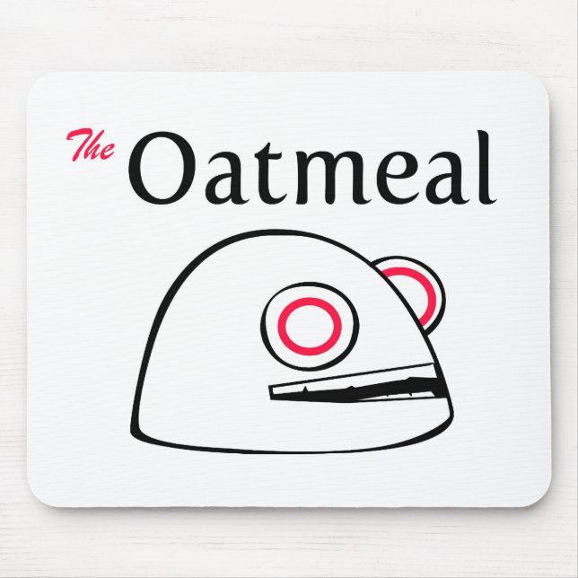 Das Hafermehl Mousepad (Vorne)