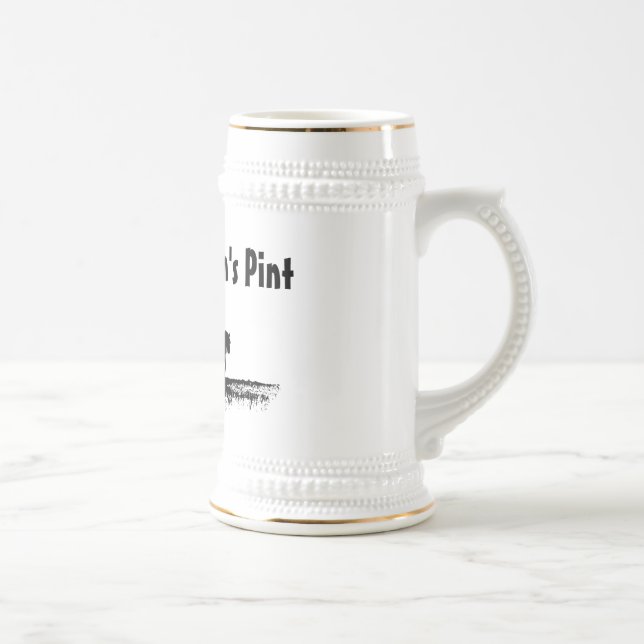 Das halbe Liter des Ploughmans Bierglas (Rechts)