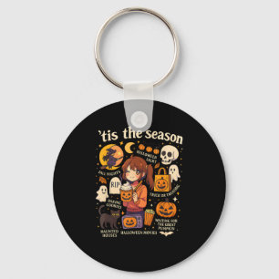 Das Halloween-Anime-Icons-Design der Saison Schlüsselanhänger
