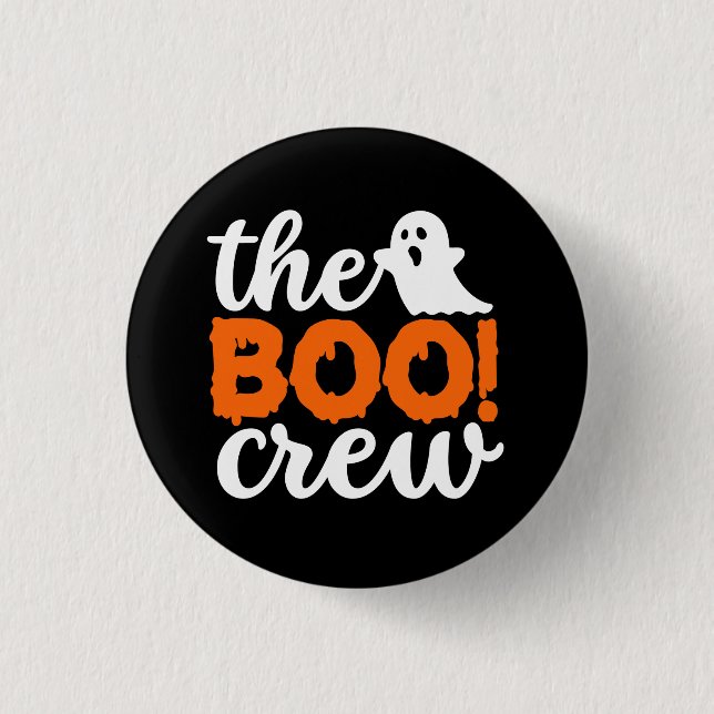 Das Halloween der Boo-Crew Button (Vorderseite)