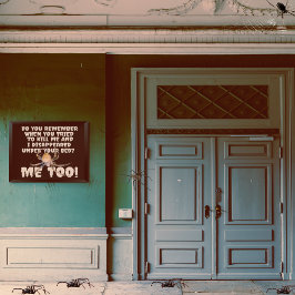 Das Halloween der Spinne Poster