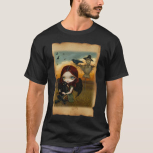 Das Halloween-Fee Shirt der Vogelscheuche gotische