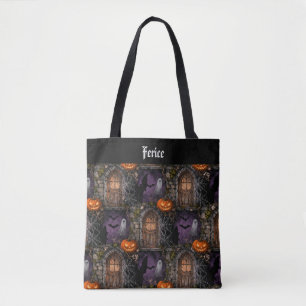 Das Halloween-Gespenster-Hof-Tor Tasche