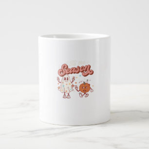 Das Halloween-Party der Saison Retro ist lustig gr Jumbo-Tasse