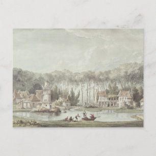 Das Hameau, Petit Trianon, 1786 Postkarte