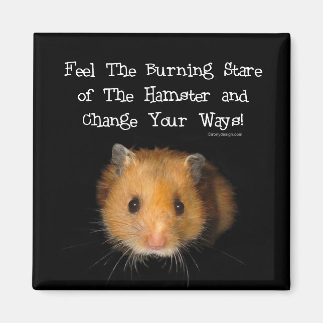 Das Hamstermagnet Magnet (Vorne)