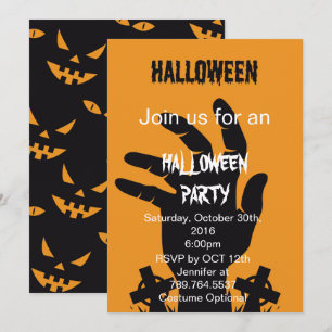 Das handliche Halloween-Party Einladung