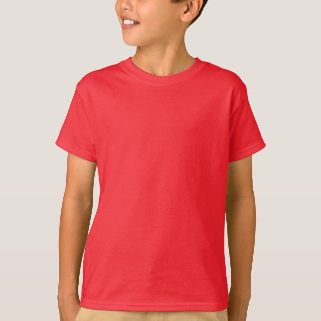 Das Hanes ComfortBlend® EcoSmart der Kinder T - T-Shirt (Vorderseite)