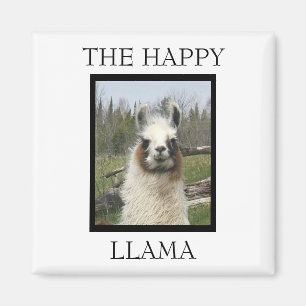 DAS HAPPY LLAMA MAGNET