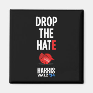 Das Hass - Kein Maga Hat wählen Kamala Harris Tim  Magnet