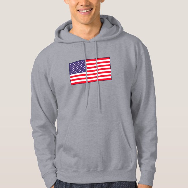 Das Hass wird Amerika nicht groß machen Hoodie (Vorderseite)