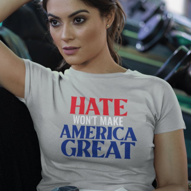 Das Hass wird Amerika nicht zum großen T - Shirt m (Von Creator hochgeladen)