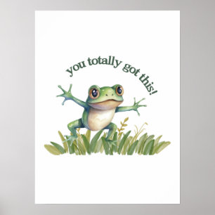 Das hast du ganz Got! Hochwertiges Poster-Papier ( Poster