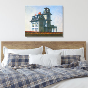 Das Haus an der Eisenbahn Edward Hopper Leinwanddruck