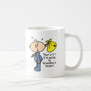 Das Haus-Baby der Großmutter (BLAU) Kaffeetasse
