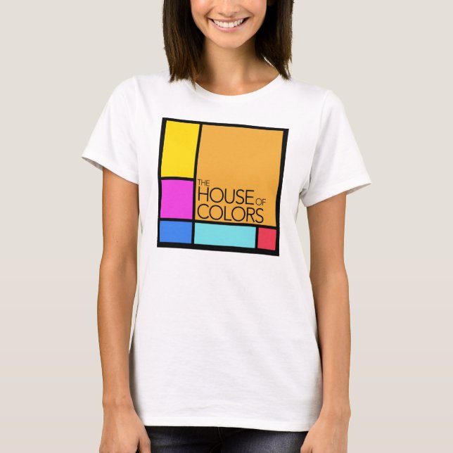 Das Haus der Farben ist ganz oben T-Shirt (Vorderseite)
