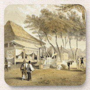 Das Haus der Feuer-Firma und Motor, Yokuhama, von Getränkeuntersetzer
