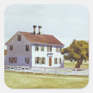 Das Haus der Reichen Quadratischer Aufkleber