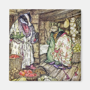 „Das Haus des Dachses“ von Arthur Rackham Magnet