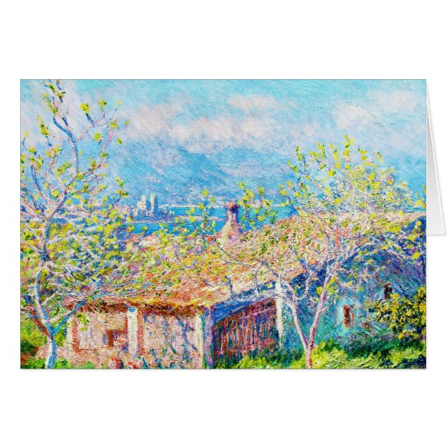 Das Haus des Gärtners in Antibes Claude Monet (Vorderseite (Horizontal))