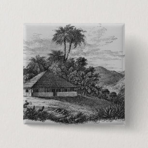 Das Haus eines Pflanzers in Brasilien Button