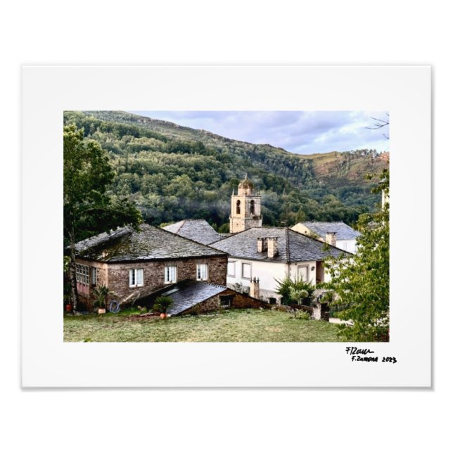 Das Haus. Fotodruck (Vorne)