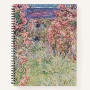Das Haus in den Rosen - Claude Monet Notizbuch