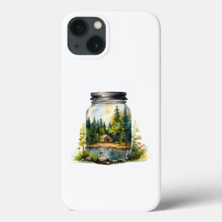 Das Haus in einem Glas Glas Case-Mate iPhone Hülle