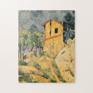 Das Haus mit den rissigen Wänden ~ Cezanne 11 x 14