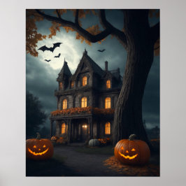 Das Haus neben dem Baum des Toten Poster