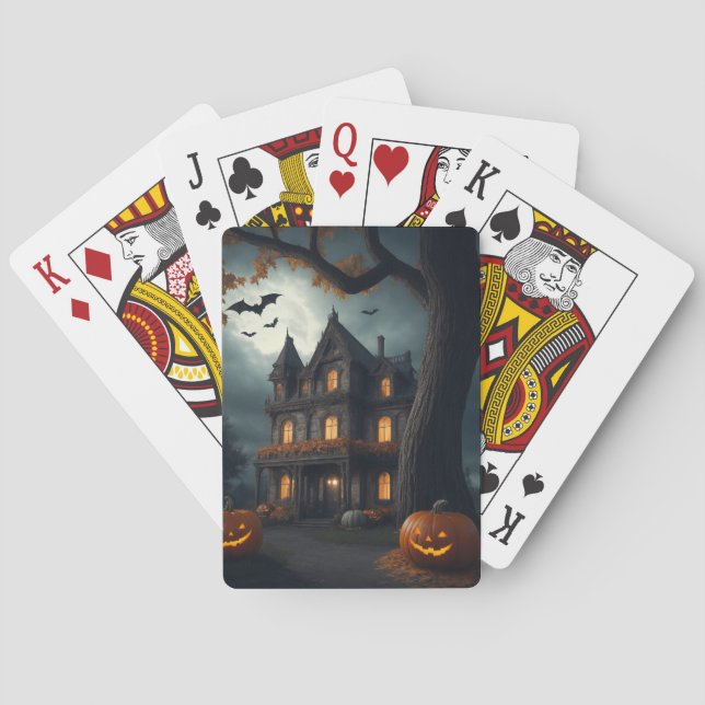 Das Haus neben dem Baum des Toten Spielkarten (Rückseite)